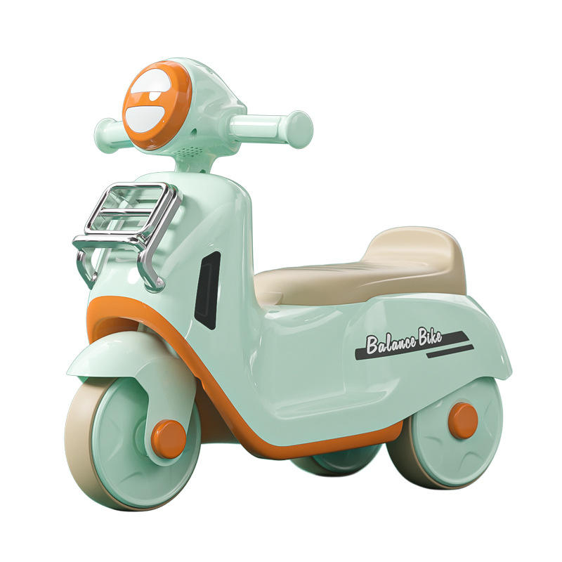 Kids 3 Wheel Balance Bike With LED Lights | Anti-Side Flip | Premium Imported Quality