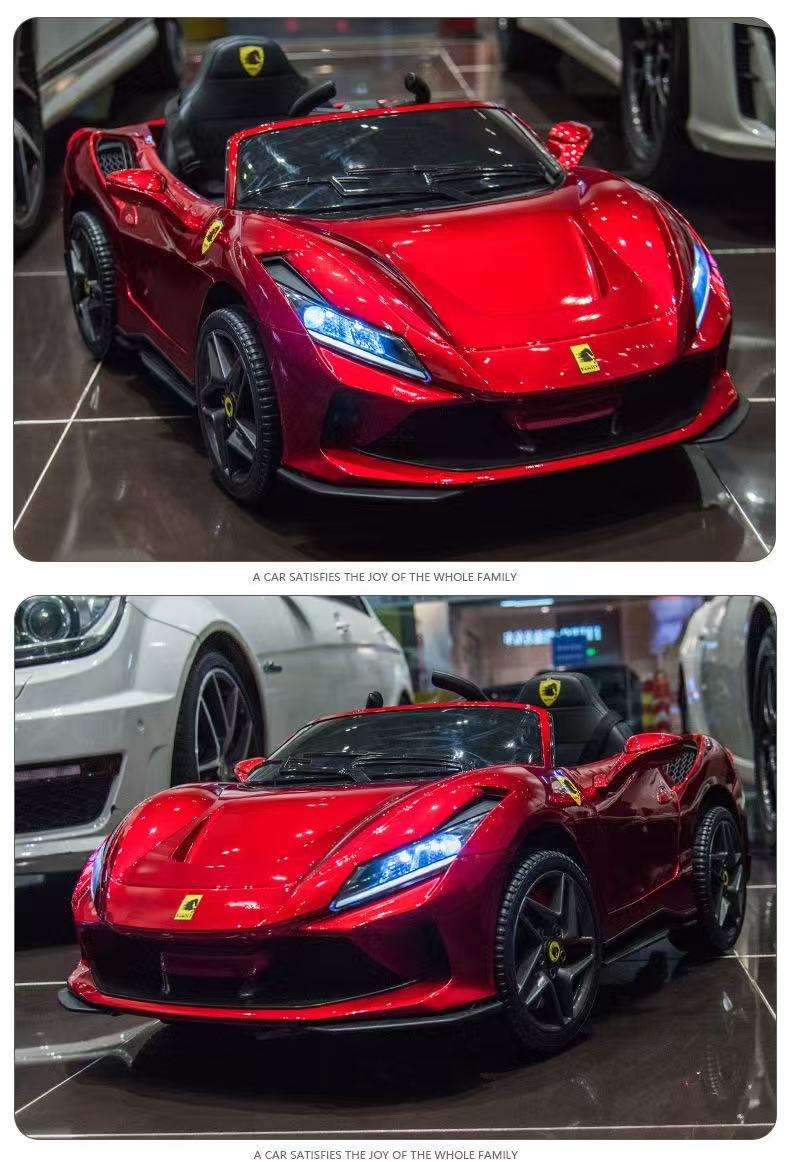 Ferrari Electric Super Car for Kids | 4 Wheel Drive | Ages 3 to 7 Yrs | Premium Imported Quality