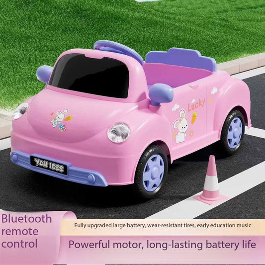 Kids Electric Car | 4 Wheel Drive | RC Optional | Ages 2 to 5 Yrs | Premium Imported Quality