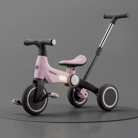 2 in 1 Kids Tricycle with Push Handles | Premium Imported Quality