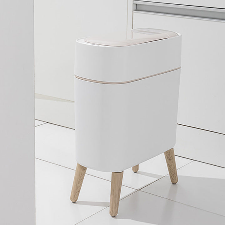 Automatic Motion Sensor Minimalistic Garbage Can – Quiet Soft-Close Lid