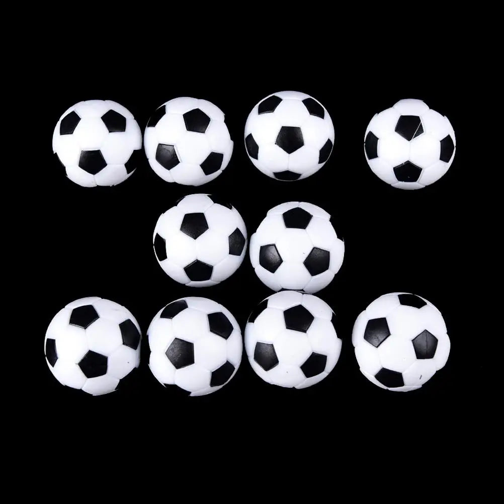 10PCS/Set dia 32mm Plastic Foosball Table Football Soccer Ball Football Fussball Sport Gifts Round Indoor Game High Quality