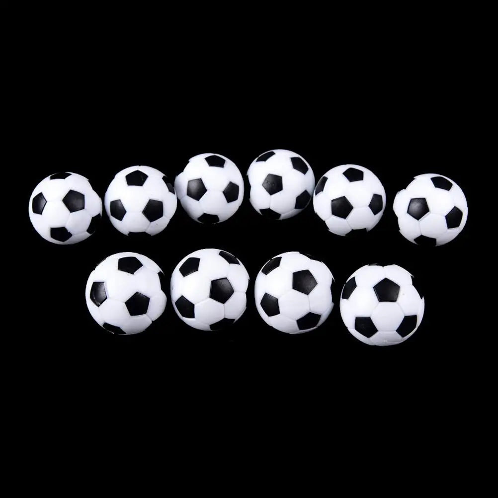 10PCS/Set dia 32mm Plastic Foosball Table Football Soccer Ball Football Fussball Sport Gifts Round Indoor Game High Quality