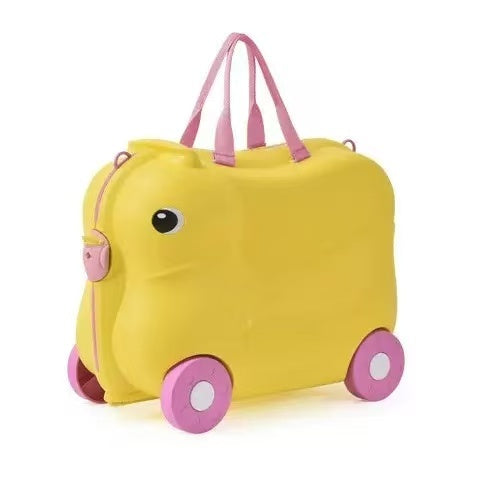 Customizable Mini Cartoon Children's Suitcase Trolley Case Eco-Friendly and Portable Light Weight for Boarding Luggage Suitcase