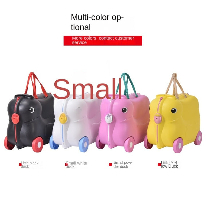 Customizable Mini Cartoon Children's Suitcase Trolley Case Eco-Friendly and Portable Light Weight for Boarding Luggage Suitcase