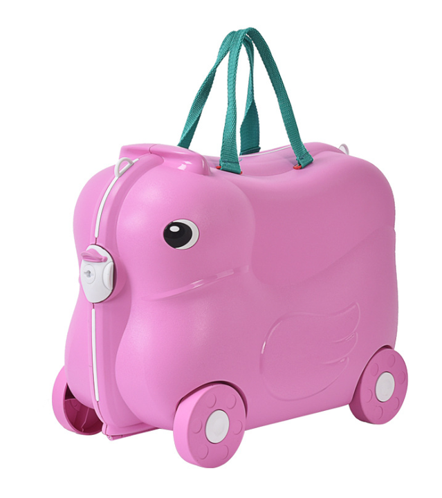 Customizable Mini Cartoon Children's Suitcase Trolley Case Eco-Friendly and Portable Light Weight for Boarding Luggage Suitcase