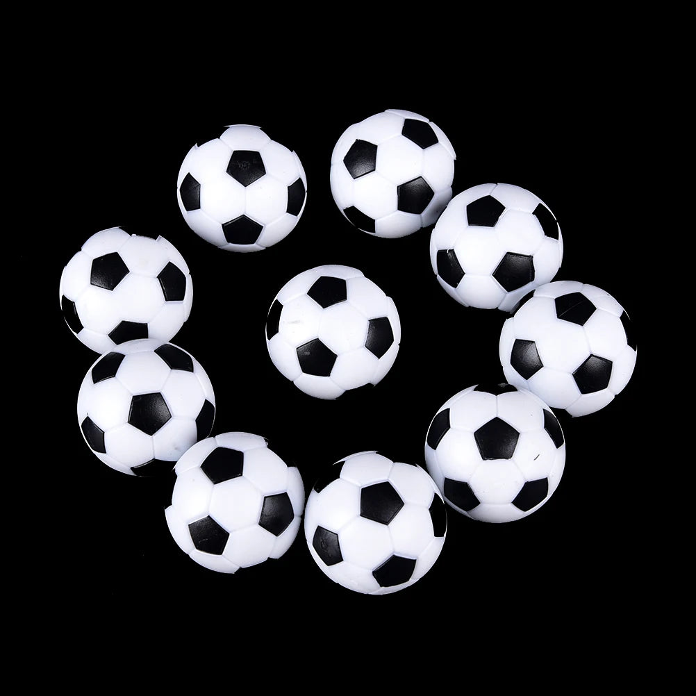 10PCS/Set dia 32mm Plastic Foosball Table Football Soccer Ball Football Fussball Sport Gifts Round Indoor Game High Quality