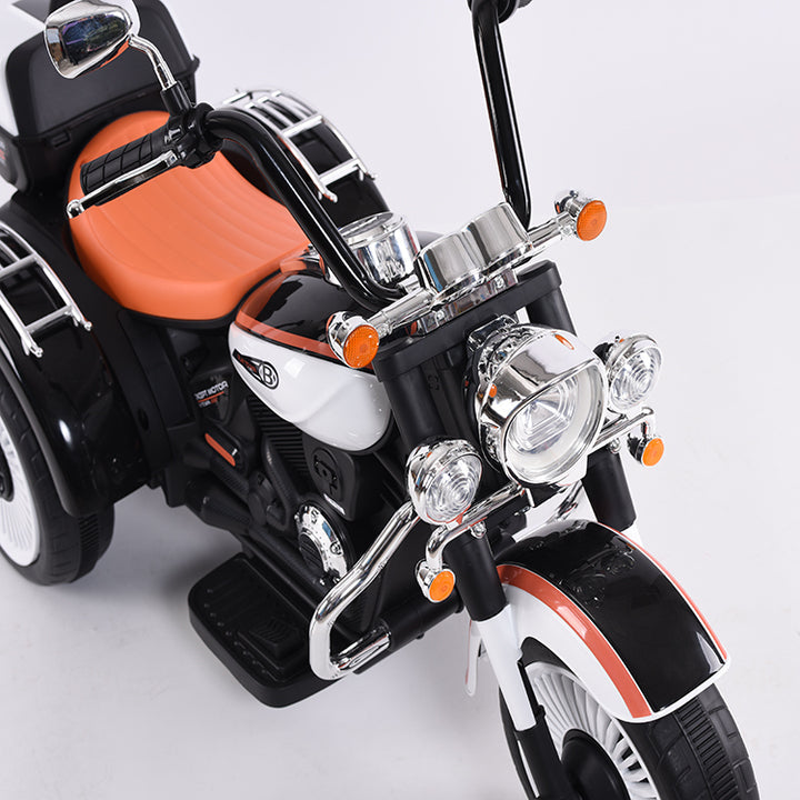 High Quality Cheap Kids Three Wheels Battery Powered Electric Car Kids Electric Motorcycle with Warning Light