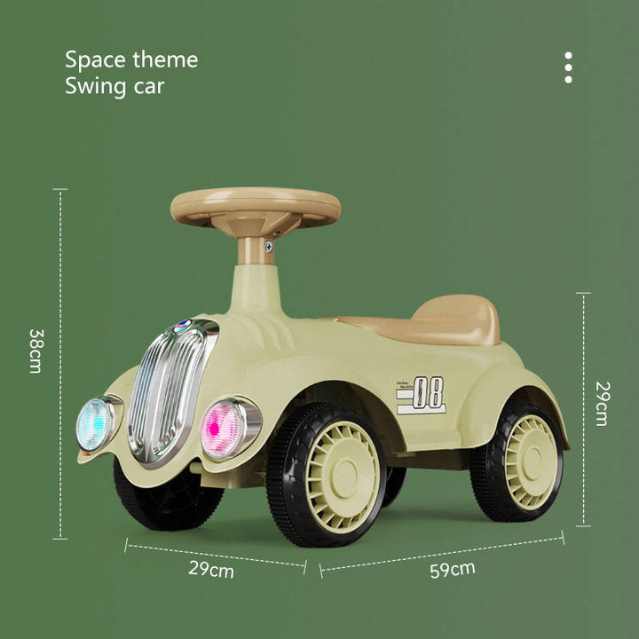 Customizable Kids Handcart Factory Wholesale Scooter Pushing Car Walker Sliding Car Toddler Ride Toy Balance Gift Boys Girls