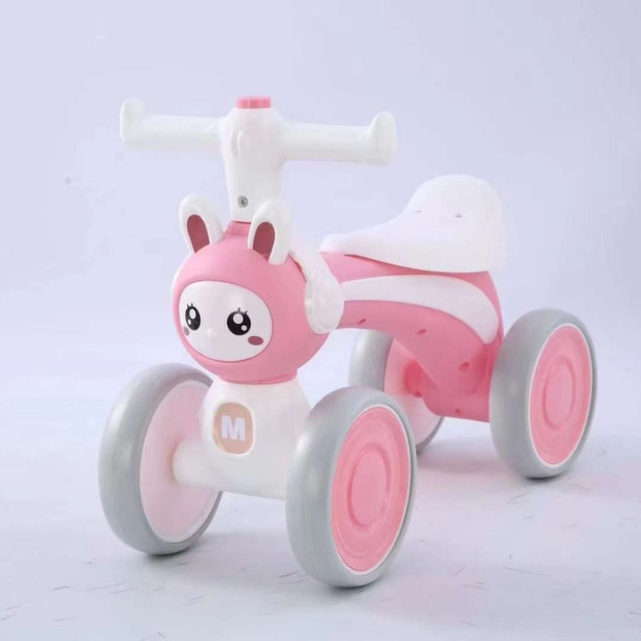 Unisex PP Plastic Riding Car Toy for Kids Battery-Powered Balance Exercise Cycle with EVA Wheels