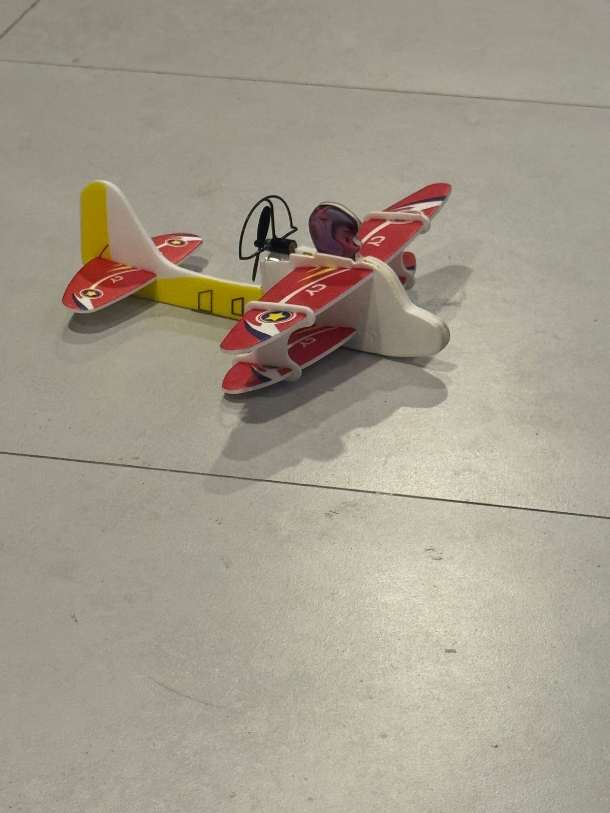 28CM Foam Airplanes Capacitor Electric Plane Hand Launch Throwing Glider Aircraft Inertial Foam Toy Plane Model Outdoor Toy