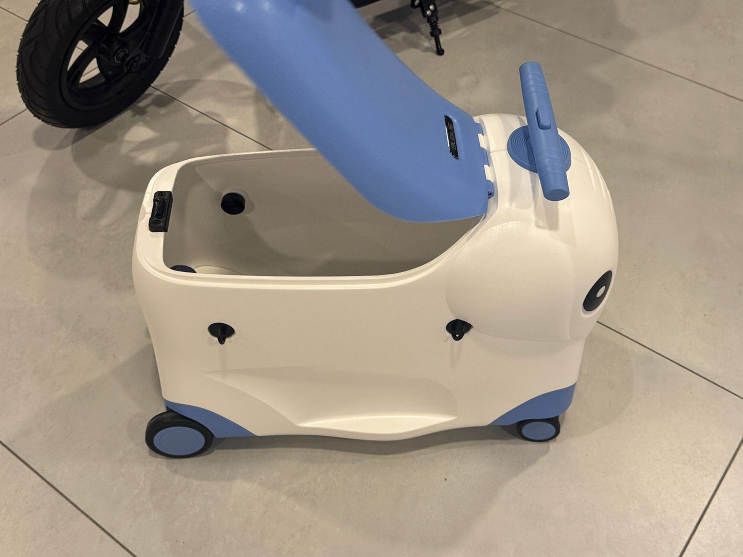 Kids Suitcase with wheels cute Cartoon Panda trolley luggage case Waterproof Travel Bags for Children's Sat and Ridden Suitcase