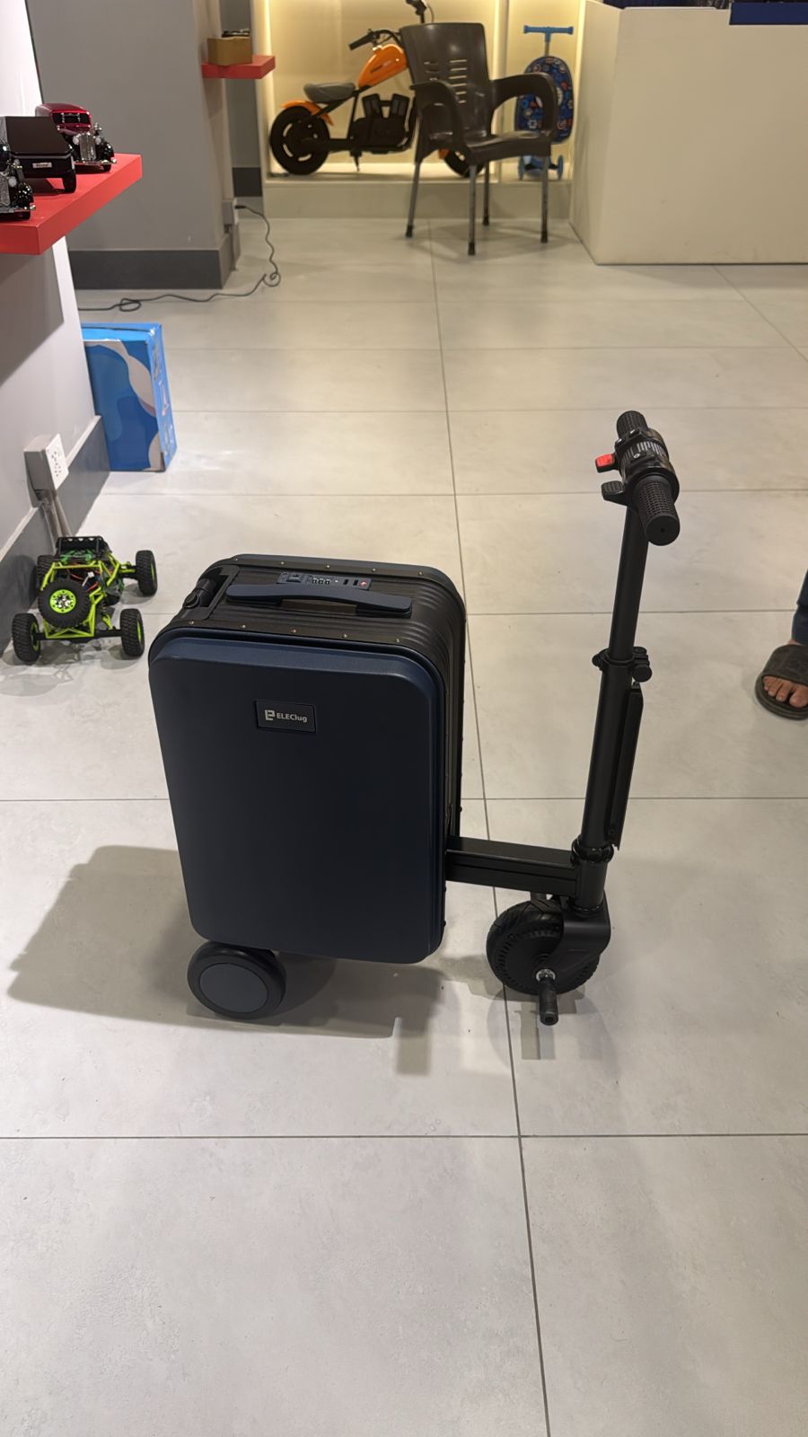 Smart Rideable Electric Suitacase