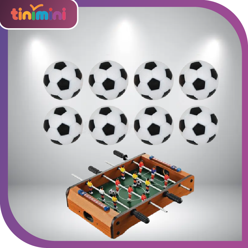 10PCS/Set dia 32mm Plastic Foosball Table Football Soccer Ball Football Fussball Sport Gifts Round Indoor Game High Quality