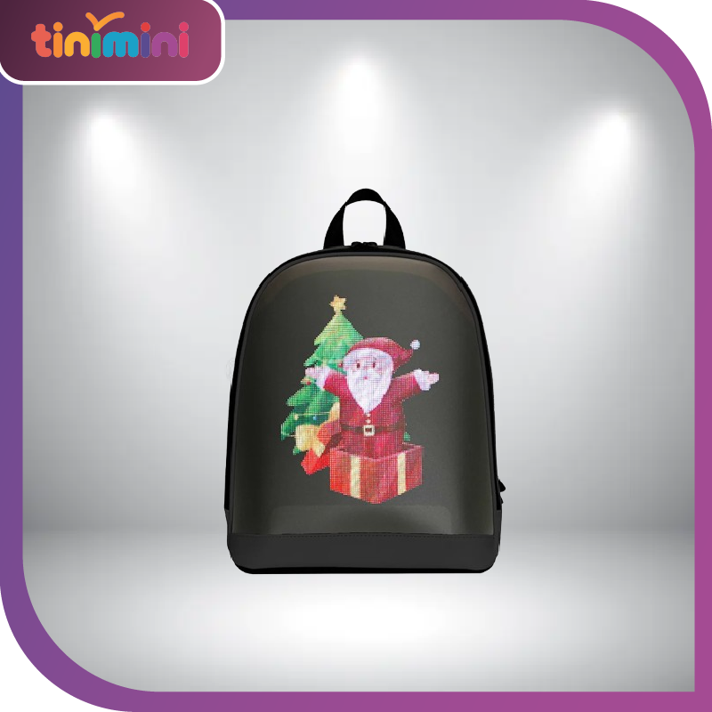 LED Advertising Backpack APP Control Portable Backpack Waterproof Outdoor Pixel Screen Bag for Men Women