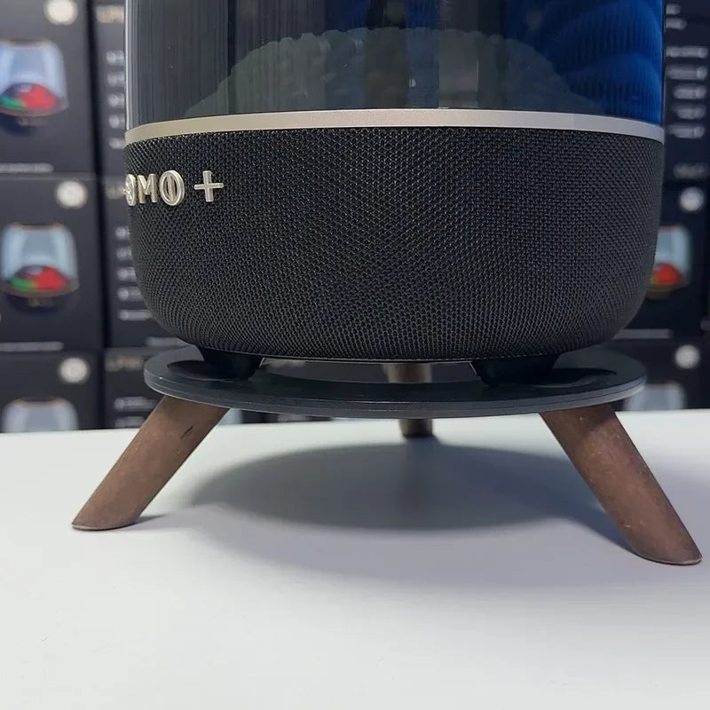 Powerful Transparent RGB Bluetooth Speaker with Subwoofer & Atmosphere Lighting