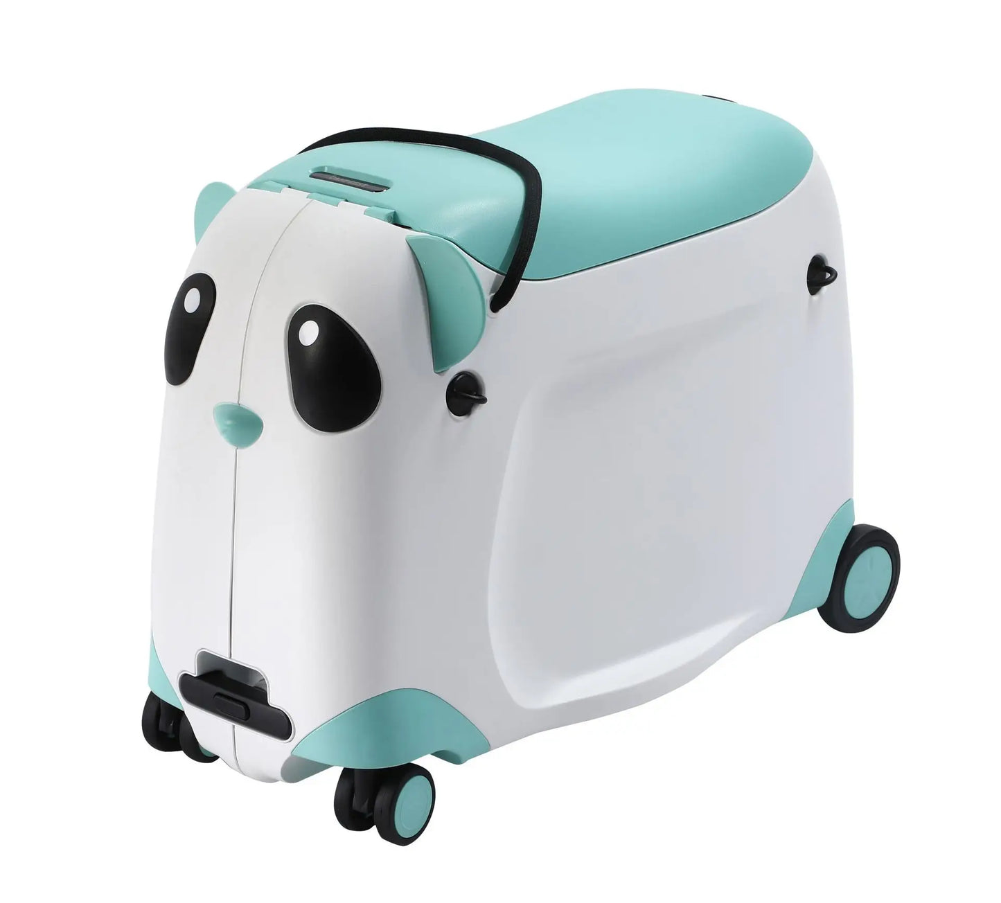Kids Suitcase with wheels cute Cartoon Panda trolley luggage case Waterproof Travel Bags for Children's Sat and Ridden Suitcase