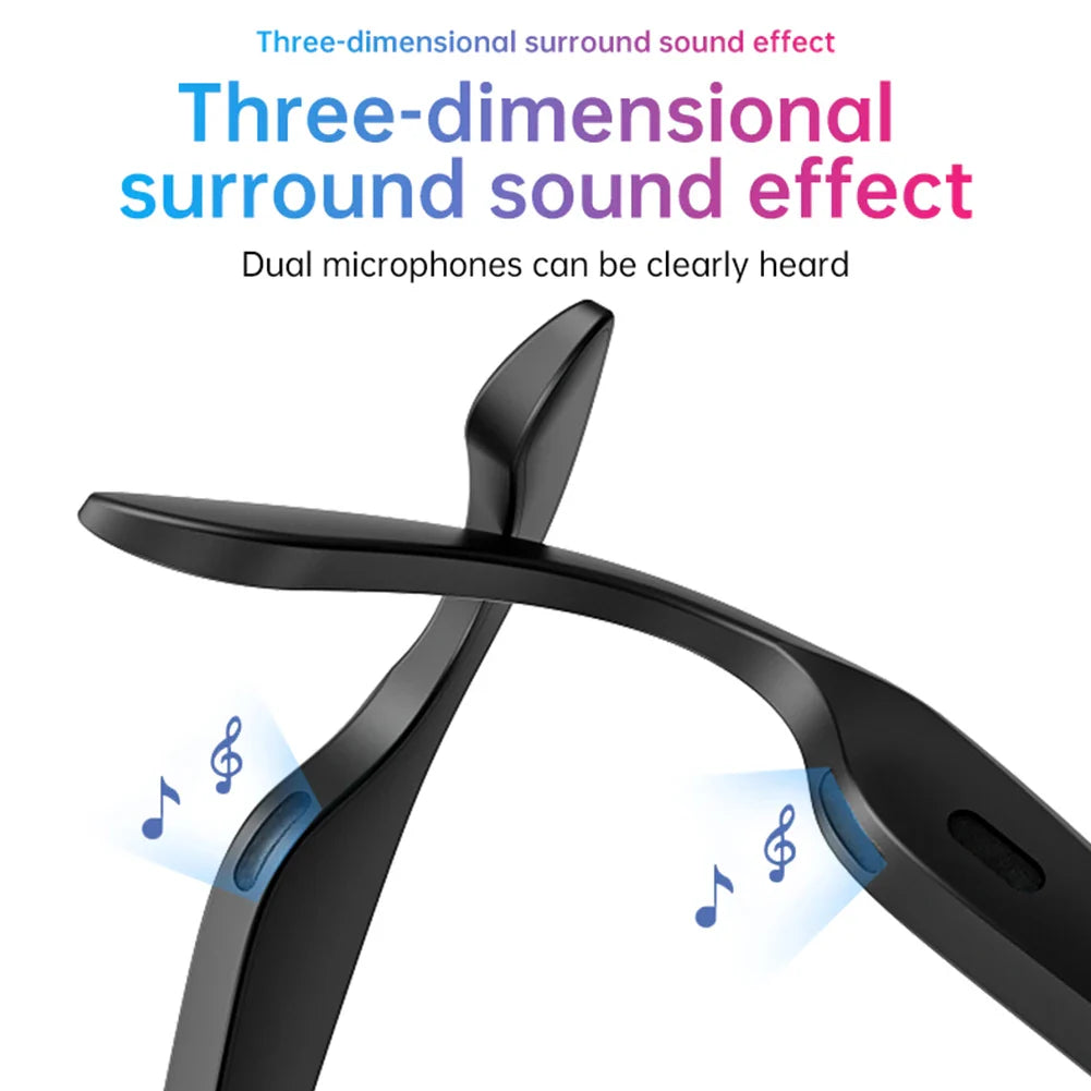 AI Smart Glasses | Hands-Free , Music & Calls