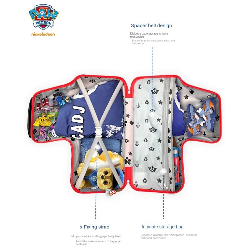KO-KU 20'' Children's Handheld Luggage can sit and ride Boys Baby 24 inch Trolley Case Kids Girl Seat Travelling Suitcase