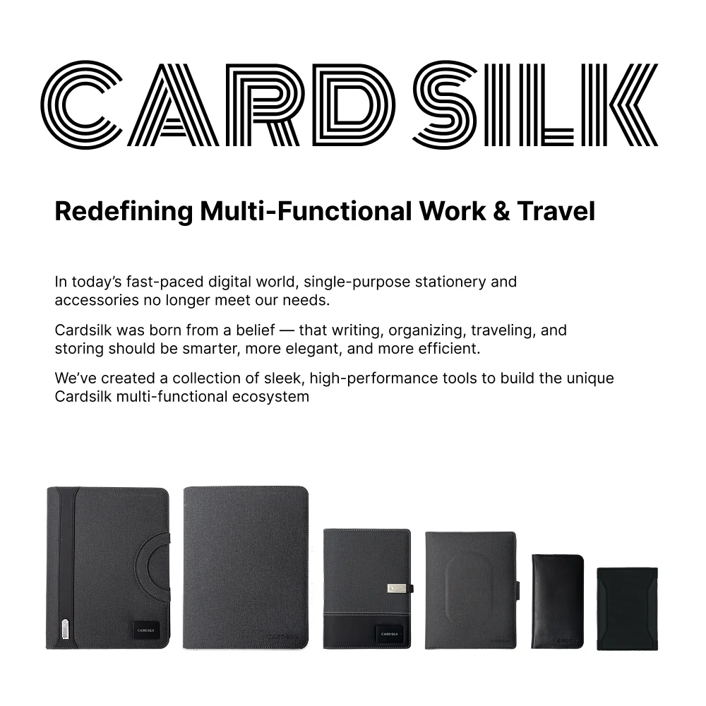 Minimalist Charging Wallet + Phone Pocket – Slim PU Leather