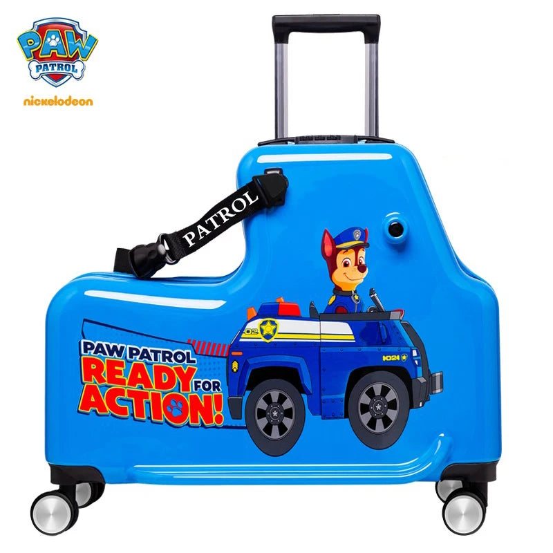 KO-KU 20'' Children's Handheld Luggage can sit and ride Boys Baby 24 inch Trolley Case Kids Girl Seat Travelling Suitcase