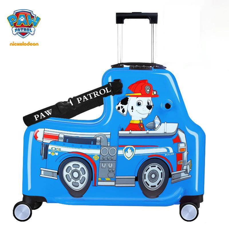 KO-KU 20'' Children's Handheld Luggage can sit and ride Boys Baby 24 inch Trolley Case Kids Girl Seat Travelling Suitcase