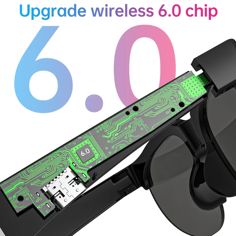 AI Smart Glasses | Hands-Free , Music & Calls