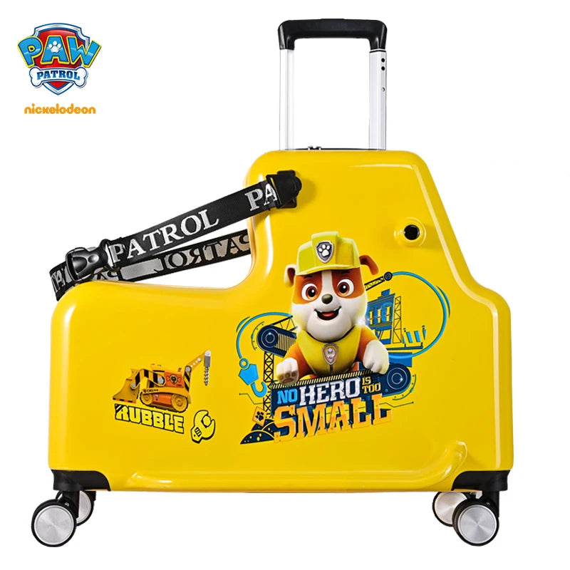 KO-KU 20'' Children's Handheld Luggage can sit and ride Boys Baby 24 inch Trolley Case Kids Girl Seat Travelling Suitcase