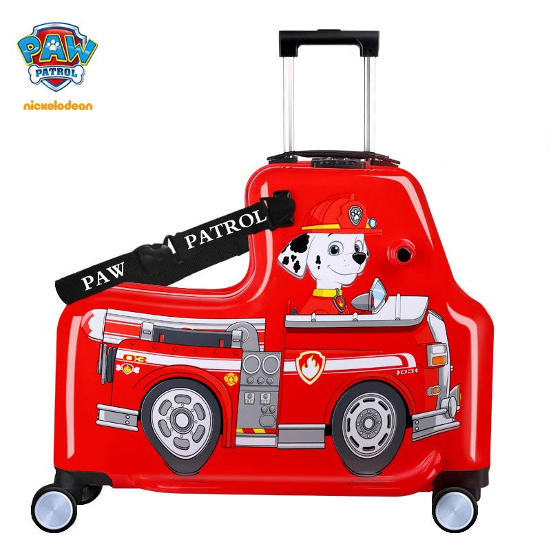 KO-KU 20'' Children's Handheld Luggage can sit and ride Boys Baby 24 inch Trolley Case Kids Girl Seat Travelling Suitcase