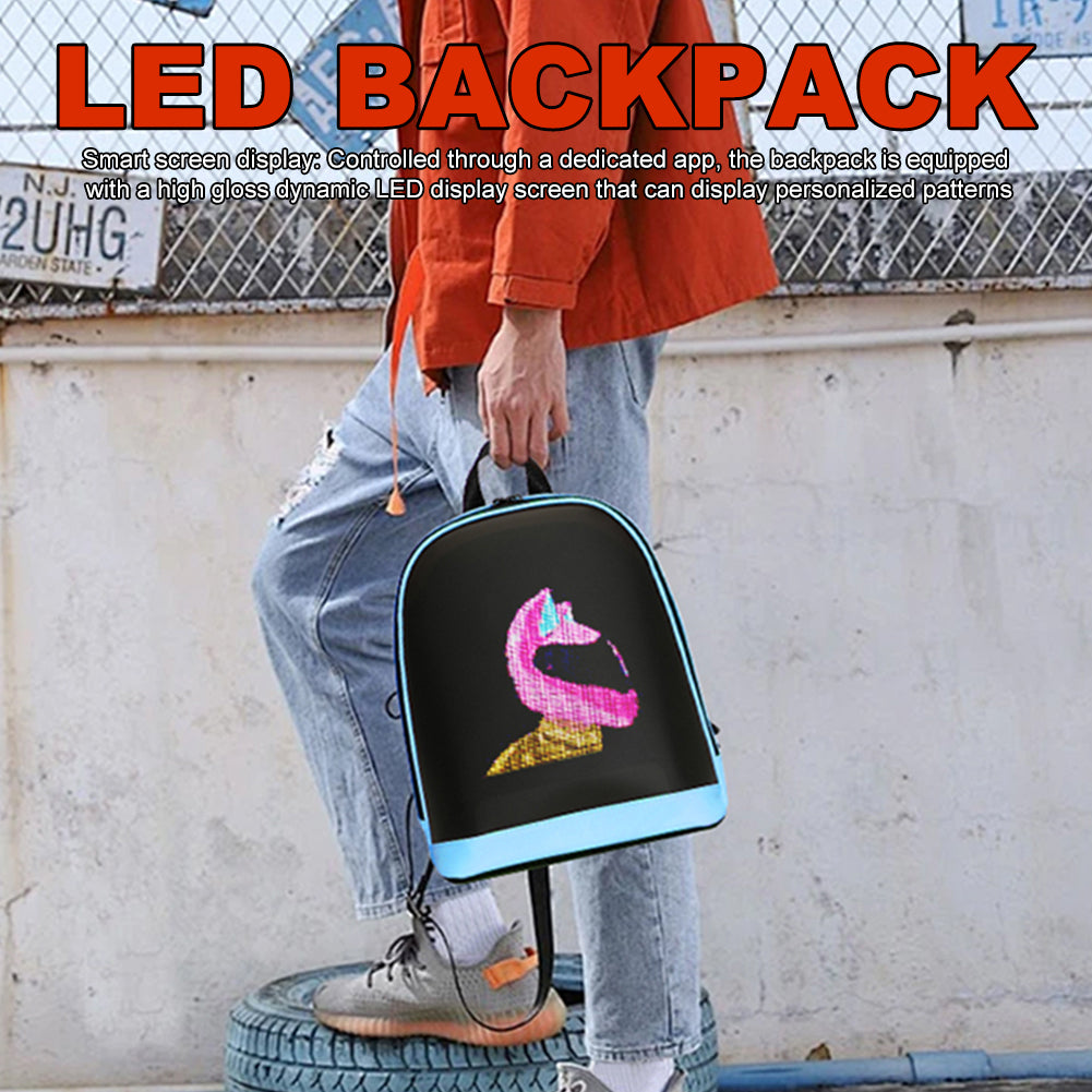 LED Backpack with APP Control Waterproof | Best for Advertising