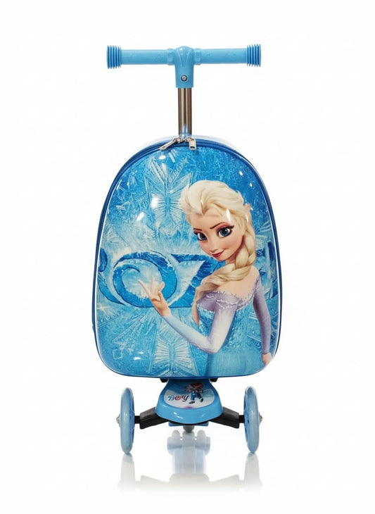 Disney travel suitcase on wheels cartoon lovely Children's Trolley Case carry on Scooter rolling luggage bag for girls boys gift