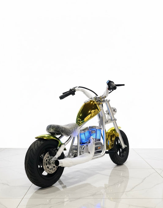 Harley Hyper Gogo C12 Bluetooth Audio Kids motorcycle is a mini motorcycle for 3-12 years old