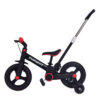 Kids 2 in 1 Bicycle with Push Handles | Premium Imported Quality