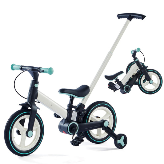 Kids 2 in 1 Bicycle with Push Handles | Premium Imported Quality
