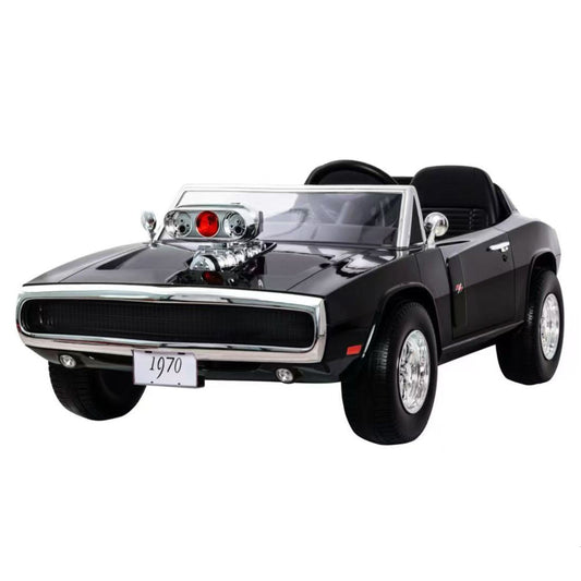 Kids Electric Muscle Car with Smoke Exhaust | 2 seater | Premium Imported Quality