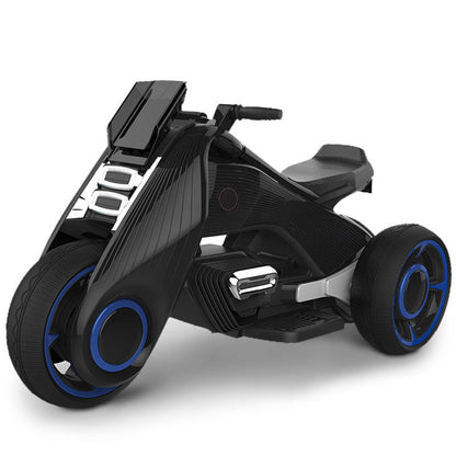 Batmobile style Electric Bike for Kids | LED Lights & Music | Ages 3 to 9 yrs | Premium Imported Quality
