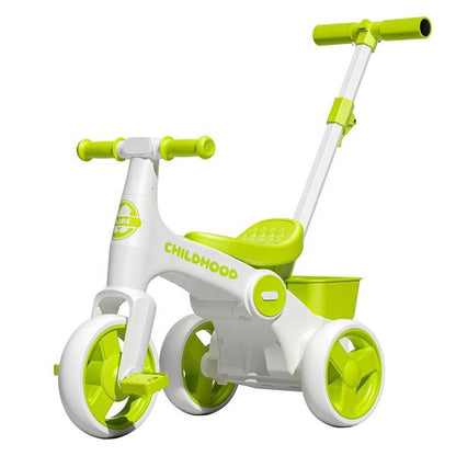 2 in 1 Kids Tricycle with Push Handles | Premium Imported Quality