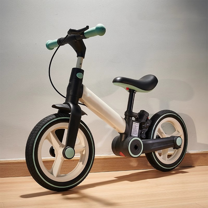 Kids 2 in 1 Bicycle with Push Handles | Premium Imported Quality