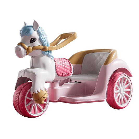 Unicorn Electric Three Wheeled Car | LED Lights & Music | Ages 2 to 7 yrs | Premium Imported Quality