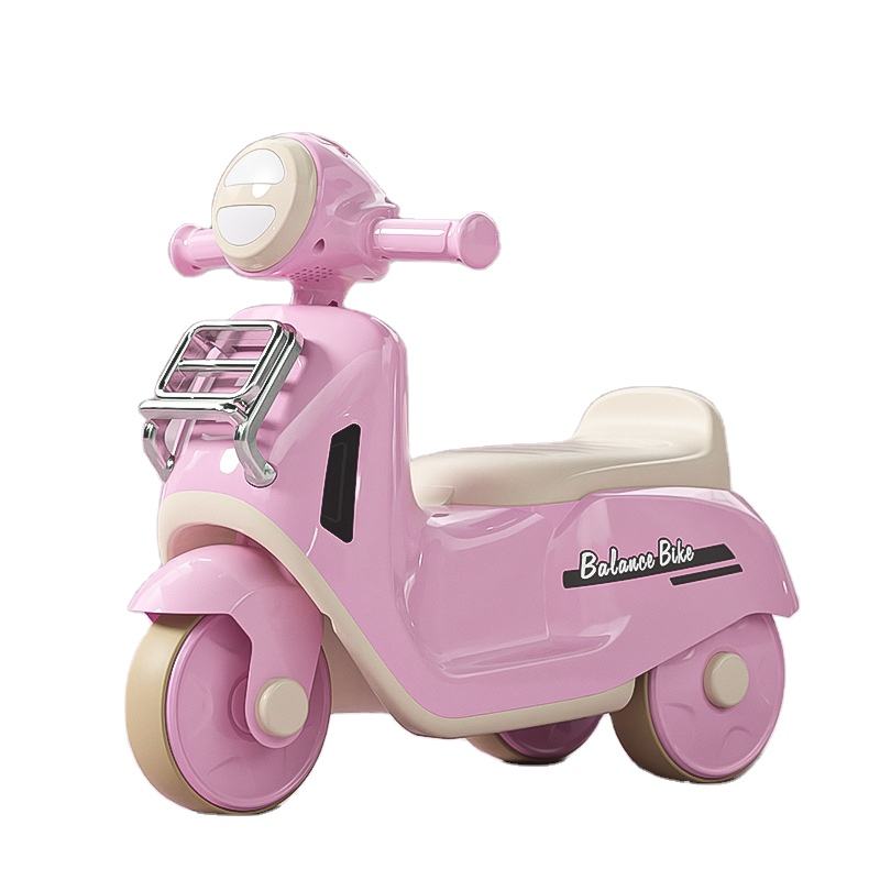 Kids 3 Wheel Balance Bike With LED Lights | Anti-Side Flip | Premium Imported Quality