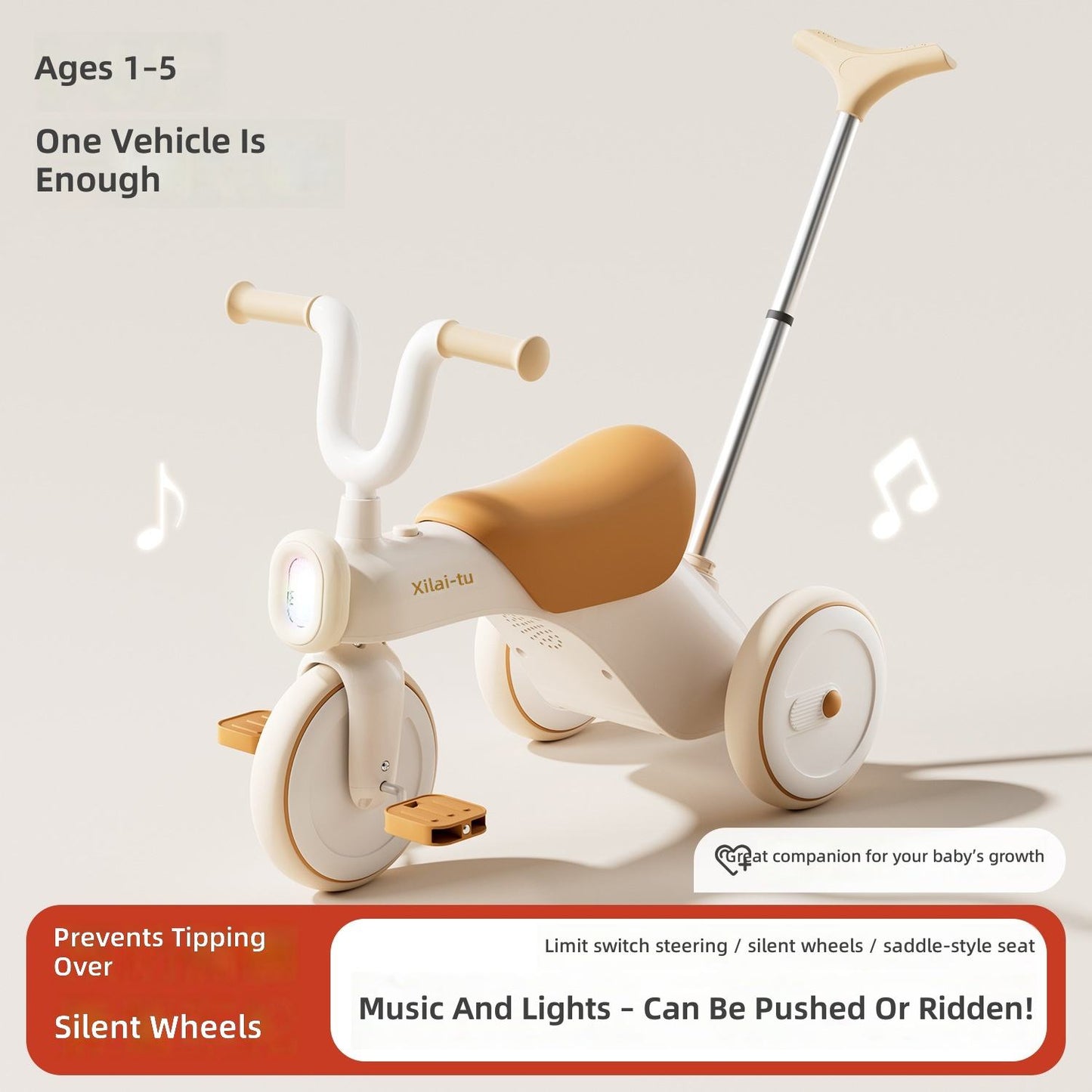 4 in 1 Stroller | Rocker | Scooty | Premium Imported Quality