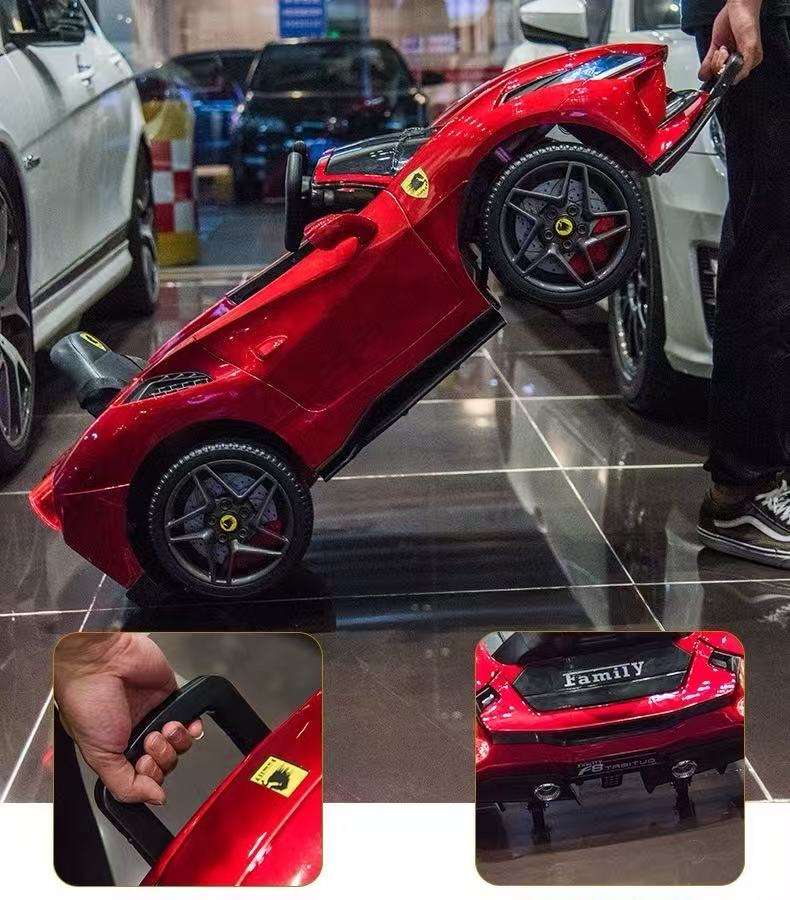Ferrari Electric Super Car for Kids | 4 Wheel Drive | Ages 3 to 7 Yrs | Premium Imported Quality