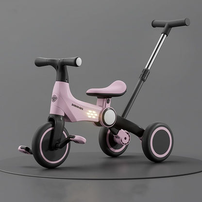 2 in 1 Kids Tricycle with Push Handles | Premium Imported Quality