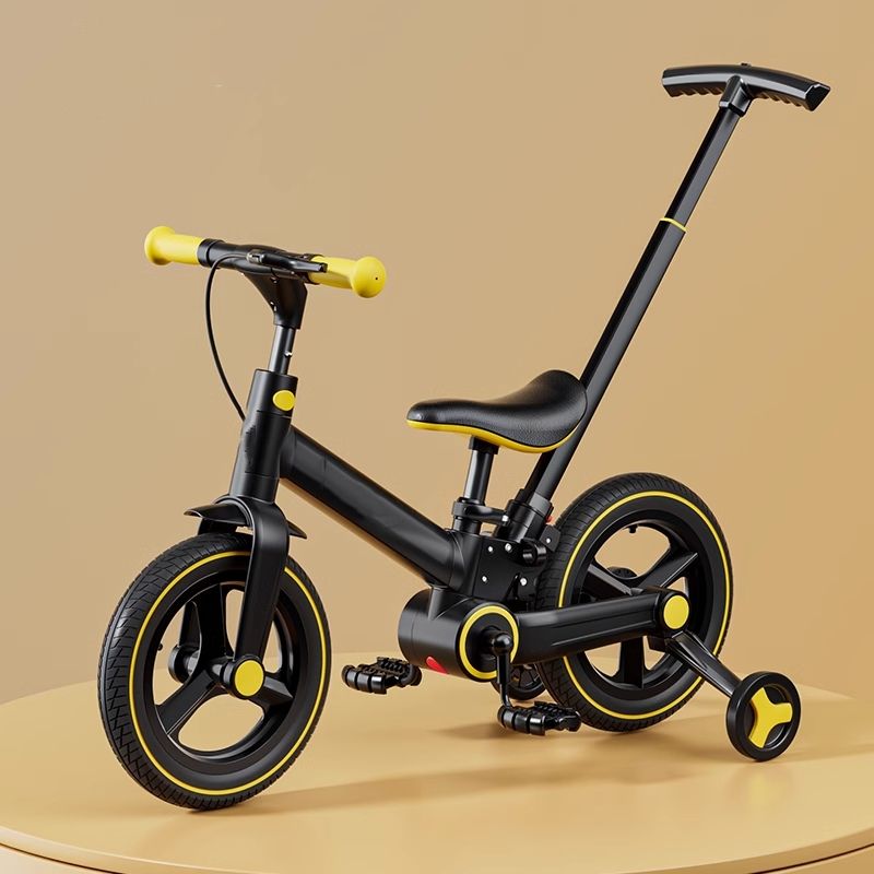 Kids 2 in 1 Bicycle with Push Handles | Premium Imported Quality