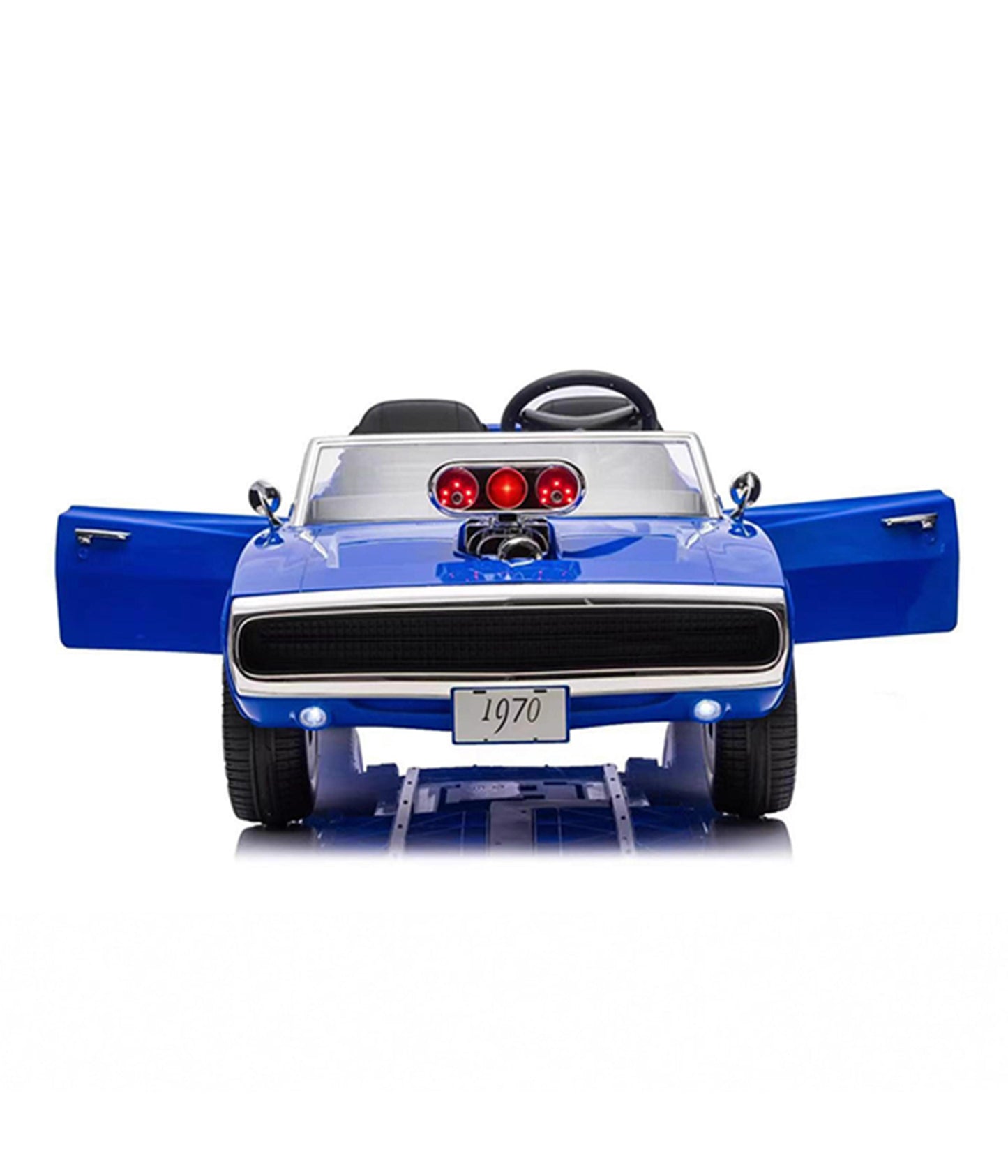 Kids Electric Muscle Car with Smoke Exhaust | 2 seater | Premium Imported Quality
