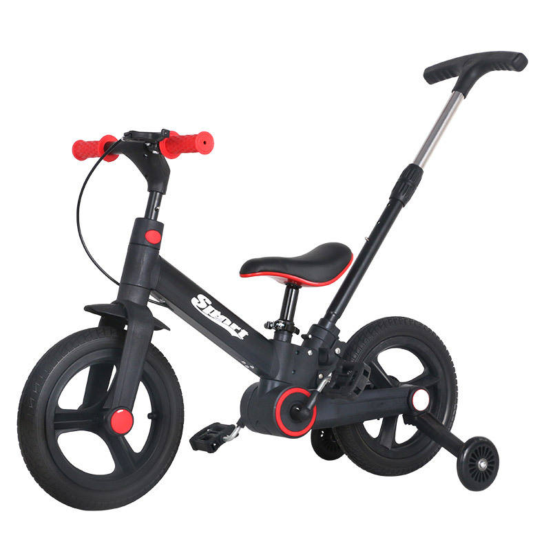 Kids 2 in 1 Bicycle with Push Handles | Premium Imported Quality