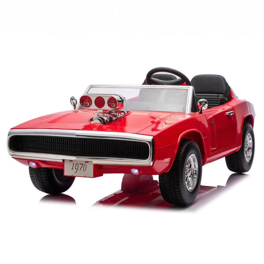 Kids Electric Muscle Car with Smoke Exhaust | 2 seater | Premium Imported Quality