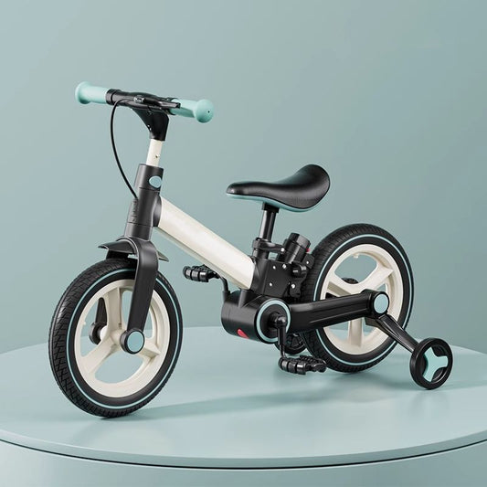 Kids 2 in 1 Bicycle with Push Handles | Premium Imported Quality