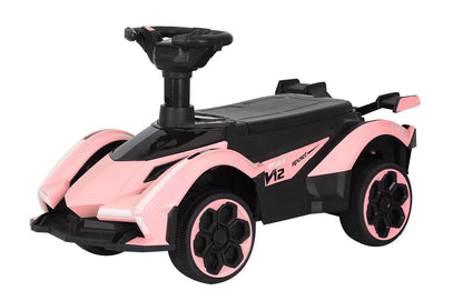 3 in 1 Foldable Sports Car with Push Handles and LED Lights | Premium Imported Quality