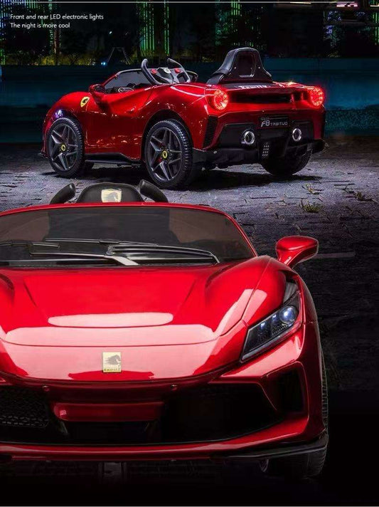 Ferrari Electric Super Car for Kids | 4 Wheel Drive | Ages 3 to 7 Yrs | Premium Imported Quality